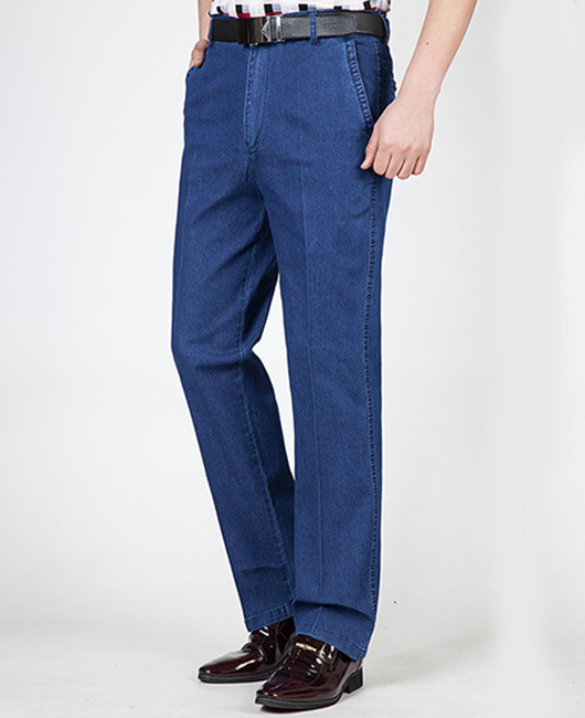 Casual Washed High Waist Denim Straight Leg Jeans